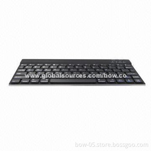 Ultra-thin Featured Bluetooth Keyboard for Google's Android/Microsoft's Windows/iOS/Aluminum Cover